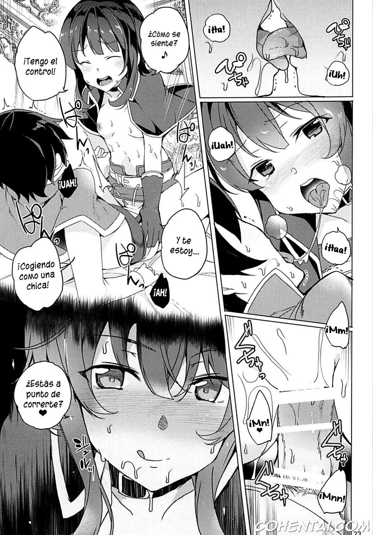 Sore Ike! Megumin Touzokudan (Kono Subarashii Sekai ni Syukufuku o!) xxx comics manga porno doujin hentai español sexo 