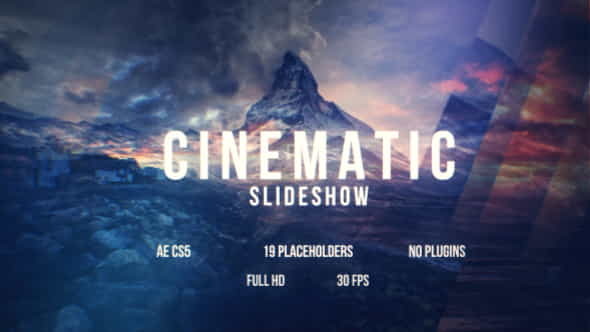 Cinematic Slideshow | Miscellaneous - VideoHive 16382418