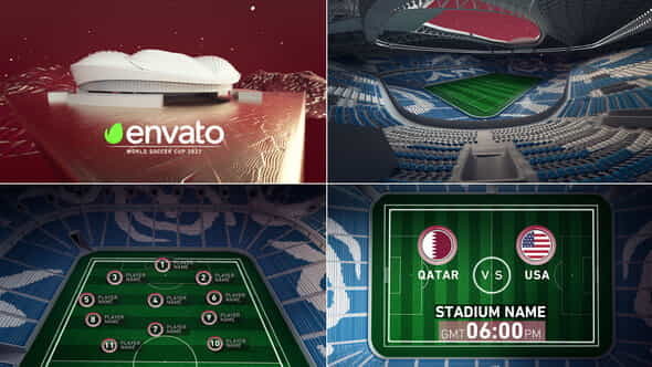 World Soccer Qatar - VideoHive 41470462
