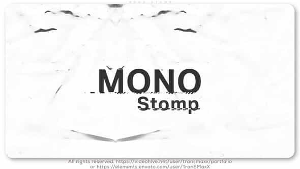 Mono Stomp - VideoHive 26520213
