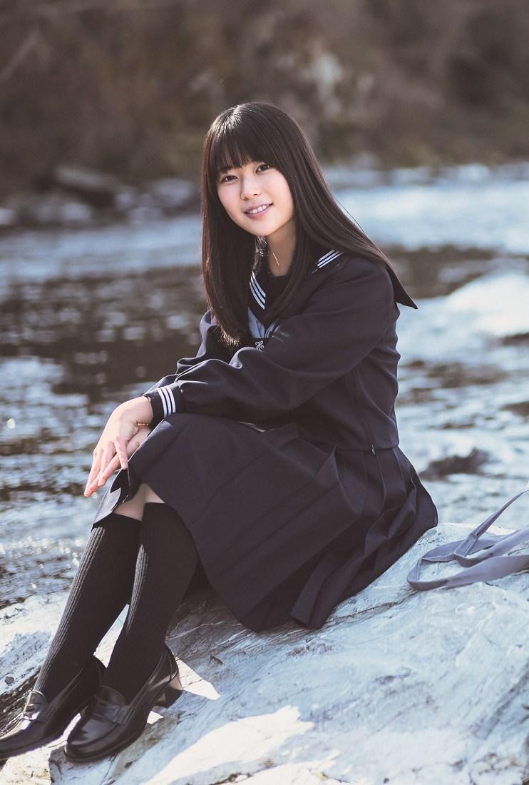 与田祐希、清宫令全制服写真杂志《graduation 2019 高校/中学卒业》发布(9)