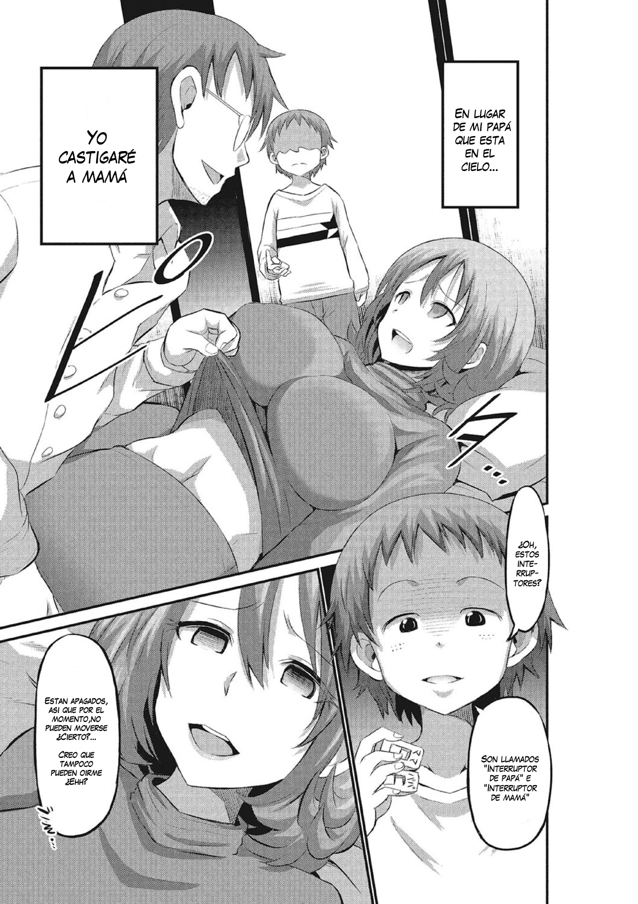 [Bu-chan] Mama Switch (Fujouri na Nyotai Kousoku) [Spanish] [Decensored]