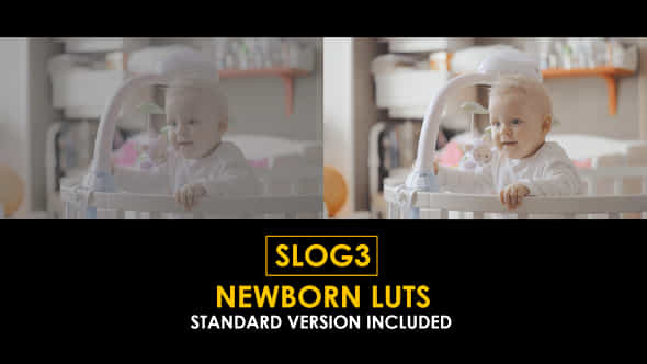 Slog3 Newborn And Standard Color Luts - VideoHive 51104234