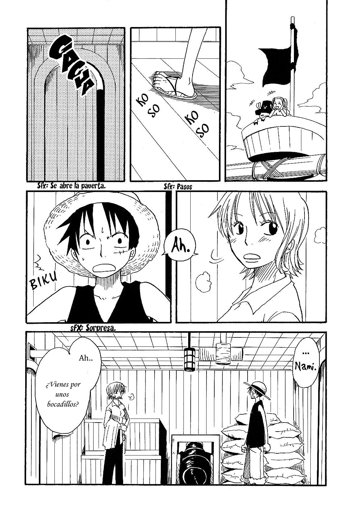 Luffy y Nami romance - 5
