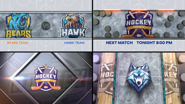 Ice Hockey Bumper 2 4Bumpers - VideoHive 57590784