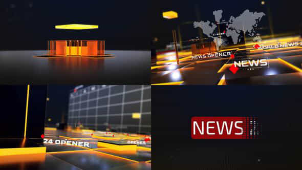 World News - VideoHive 53092858