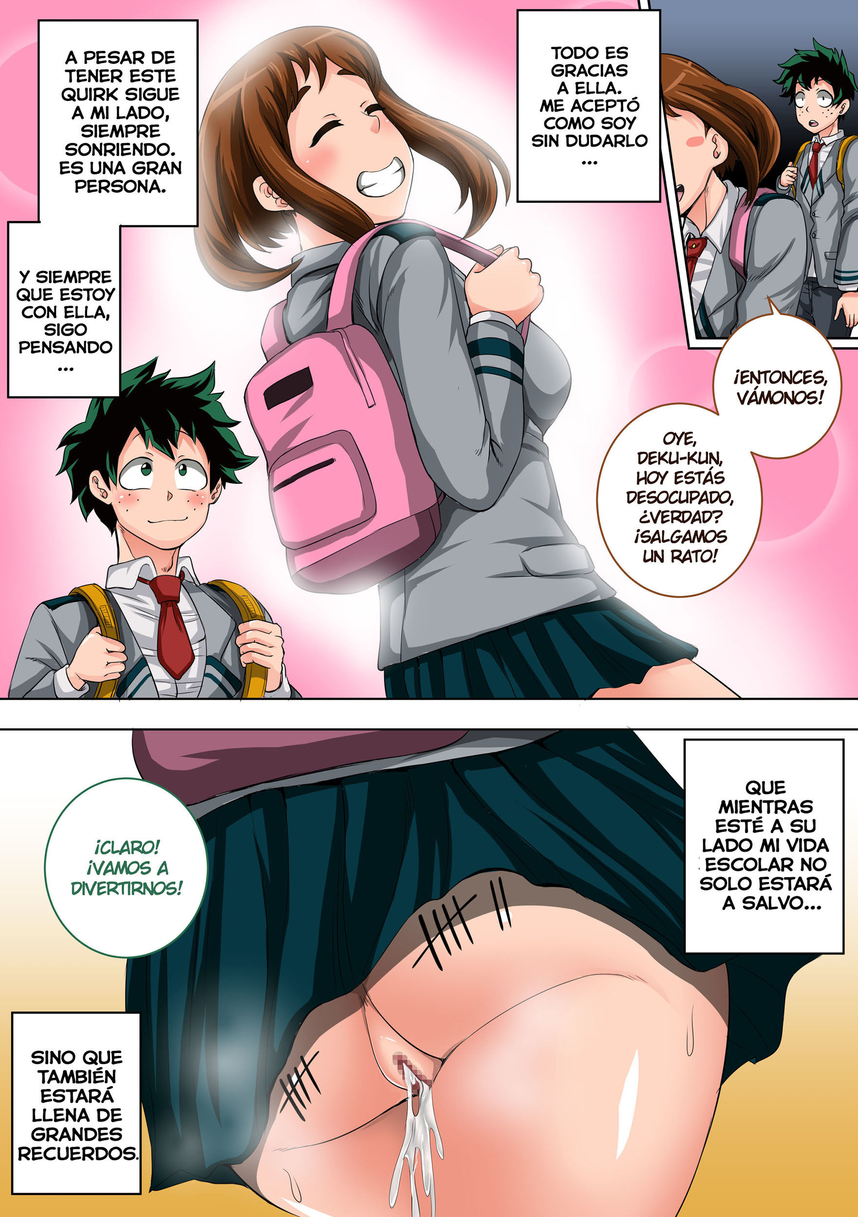 Boku no Harem Academia 03 -wa Ochako Hen "Arata na SEX Friend" - 52