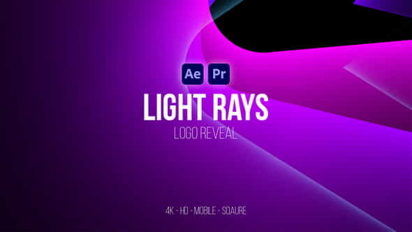 Light Rays Logo - VideoHive 37259691