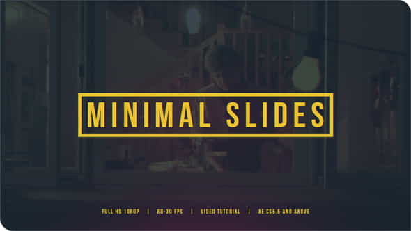 Minimal Slides - VideoHive 14824123