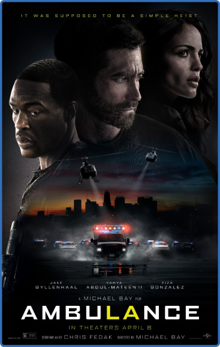 Ambulance (2022) 720p WEBRip x264 AAC-YiFY