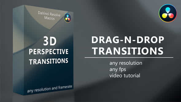 3D Perspective Transitions - VideoHive 35881107