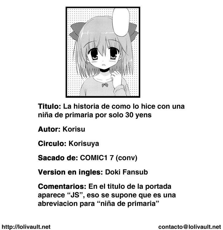 La historia de como lo hice con una niña de primaria por solo 30 yens. Chapter-1 - 9