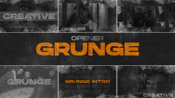 Grunge Intro - VideoHive 56161071