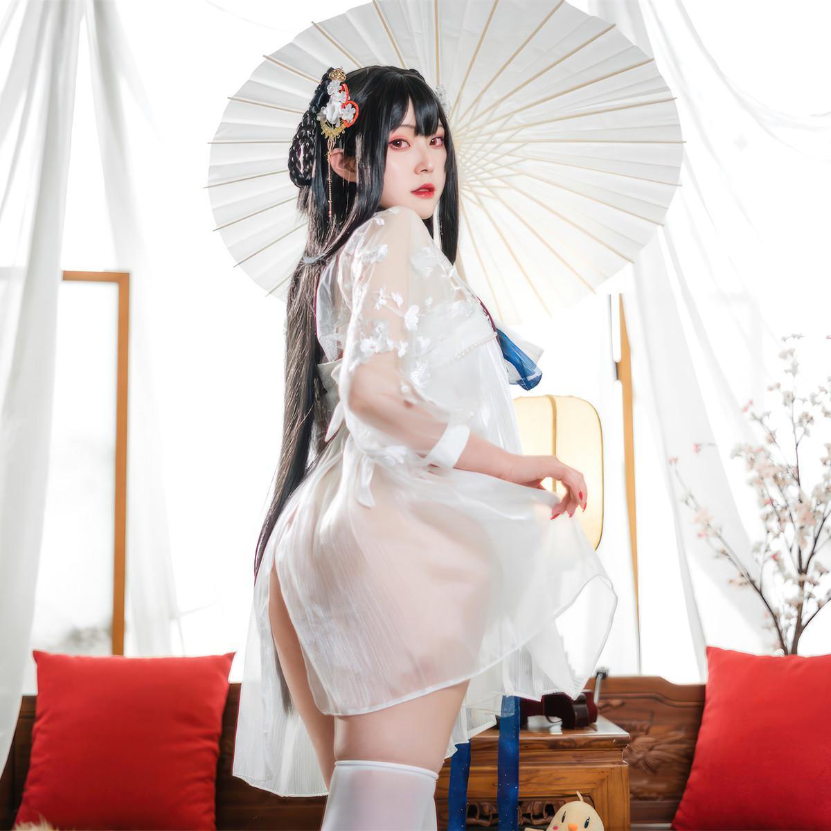 Cosplay Natsuko夏夏子 逸仙 膏发凝脂(14)