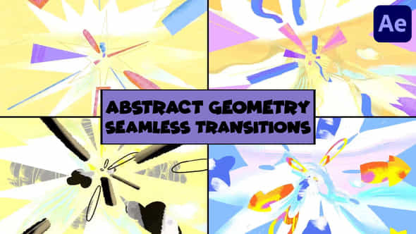 Abstract Geometry Seamless Transitions After Effects - VideoHive 52292594