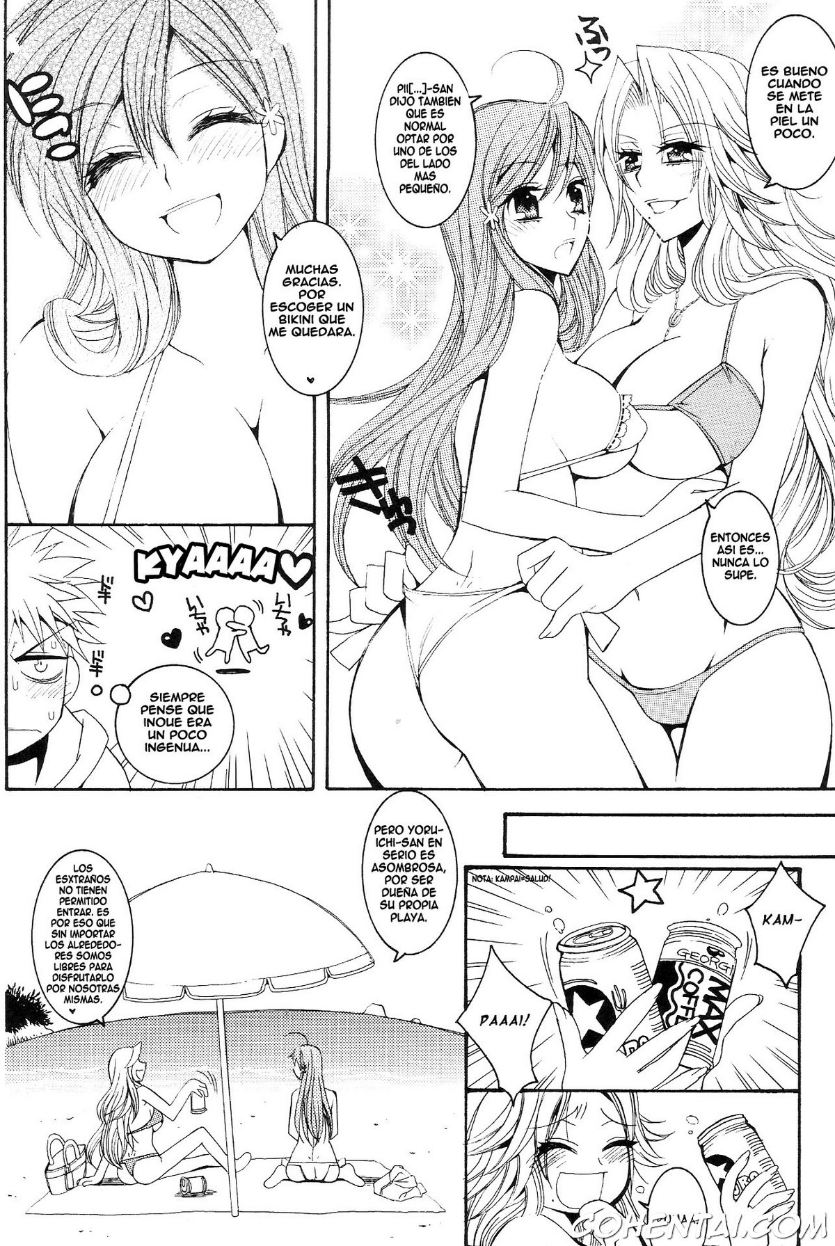 CHICK CHICK CHICK (Bleach) xxx comics manga porno doujin hentai español sexo 