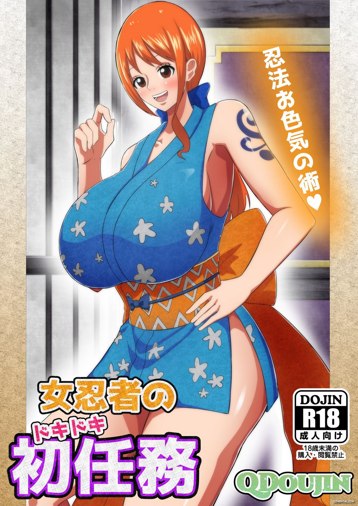 Onna Ninja no Dokidoki Hatsu Ninmu (One Piece)