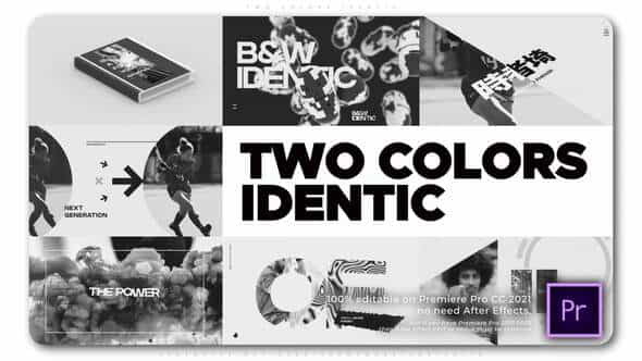 Two Colors Identic - VideoHive 34511192