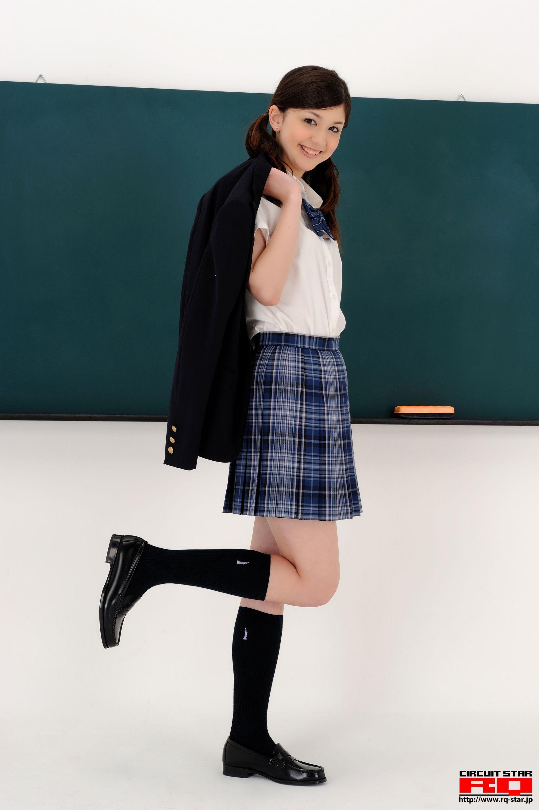 [RQ-STAR] NO.00348 久保エイミー /久保艾米 Student Style 校服系列 写真集(90)