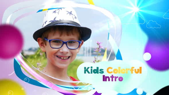 Kids Colorful Intro - VideoHive 31104539