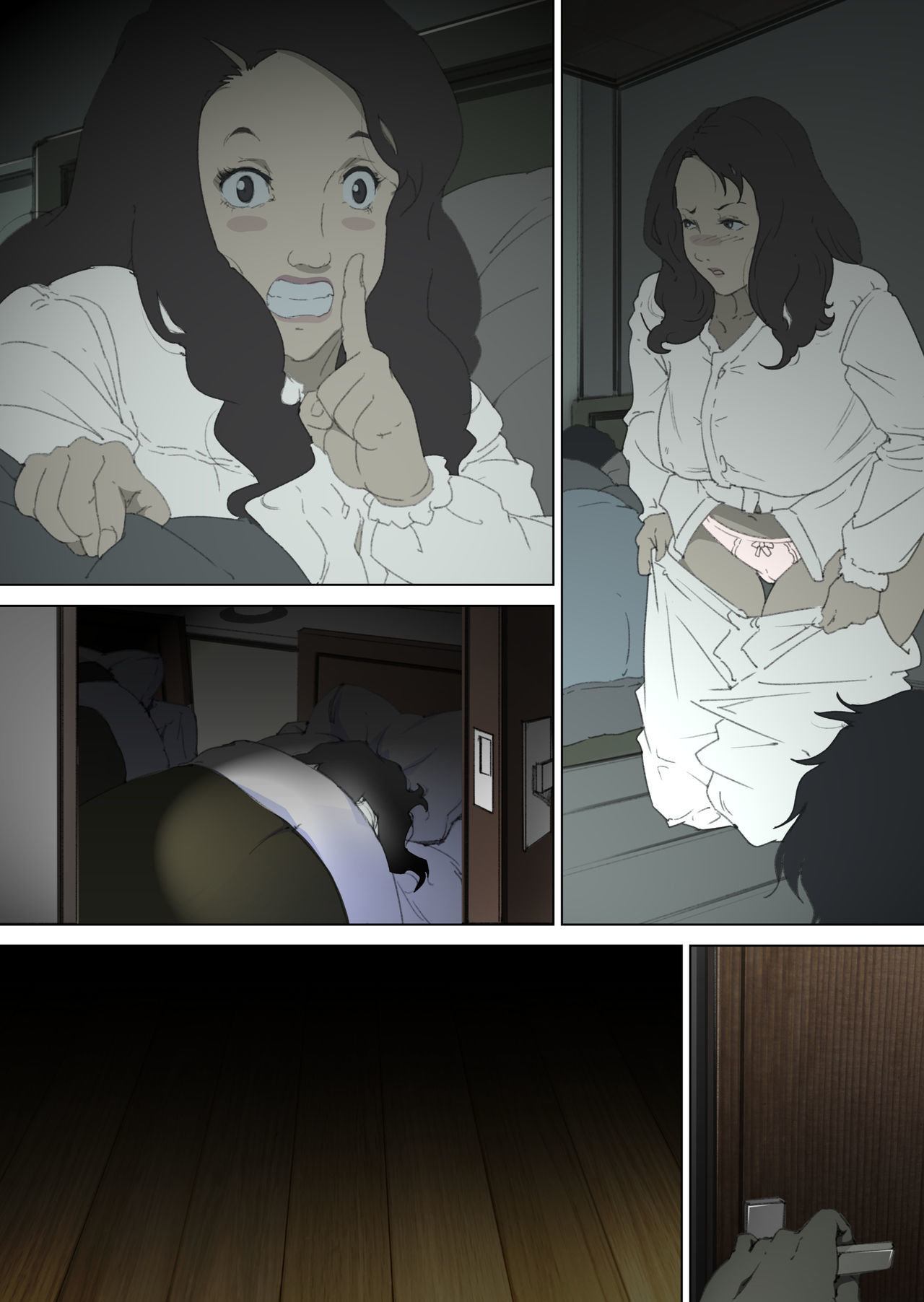 Escabullendome en el dormitorio donde duermen mis padres - Junk Kameyoko - 38