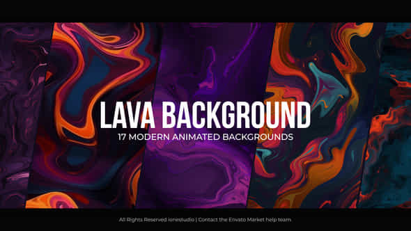 Lava Backgrounds - VideoHive 47733497