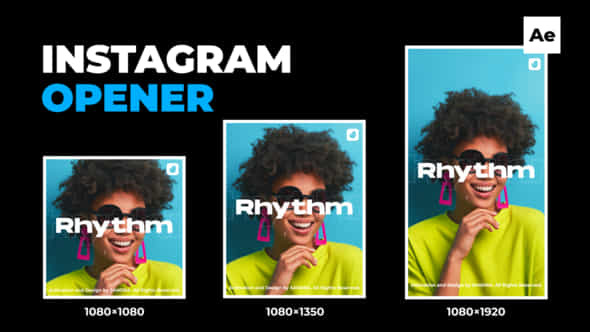 Instagram Logo Opener - VideoHive 38646062