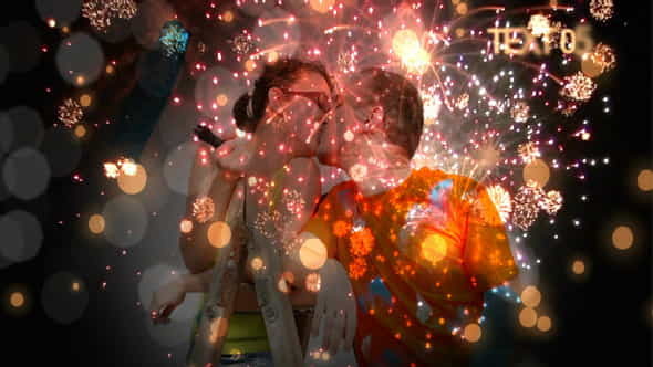 Romantic Fireworks - VideoHive 2594104