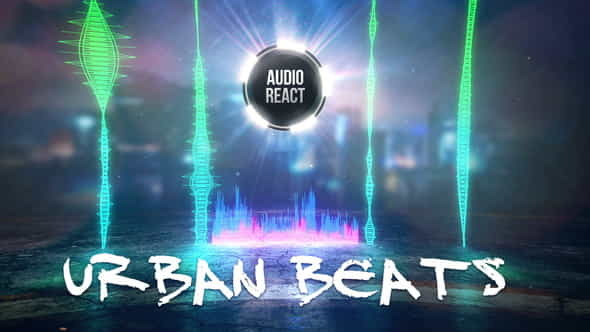 Urban Beats - Audio React - VideoHive 23616210