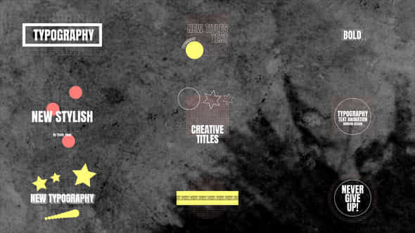 Grid Titles - VideoHive 50464610
