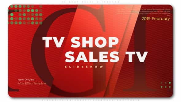 TV Shop Sales Slideshow - VideoHive 23344417