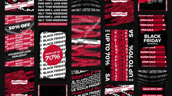 Black Friday Stories - VideoHive 40057654