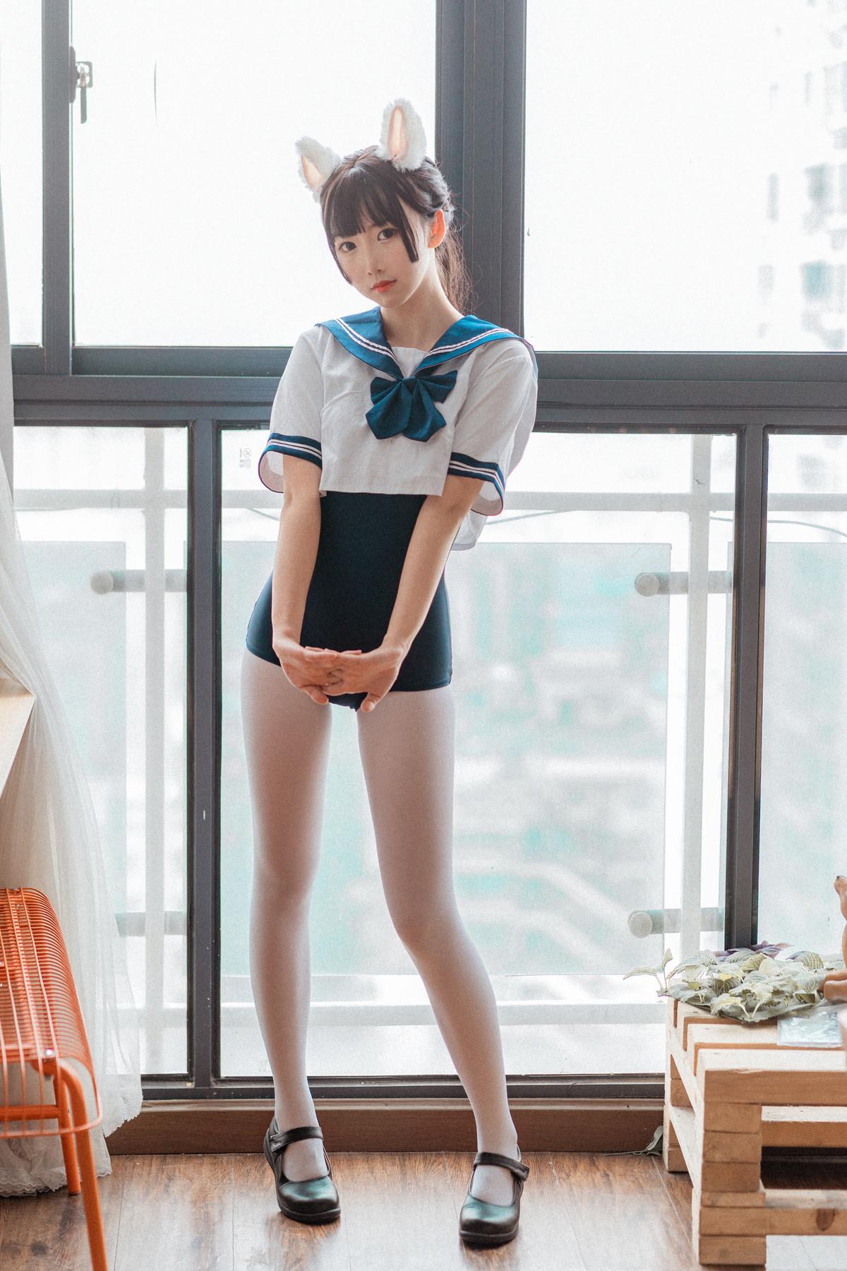 Cosplay 面饼仙儿 水手服 死库水(1)