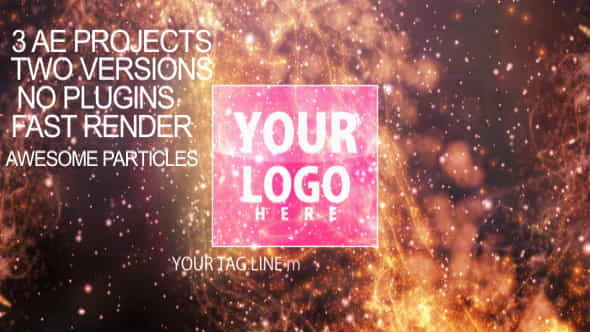 Particles-flare Logo Opener 2 - VideoHive 2340128
