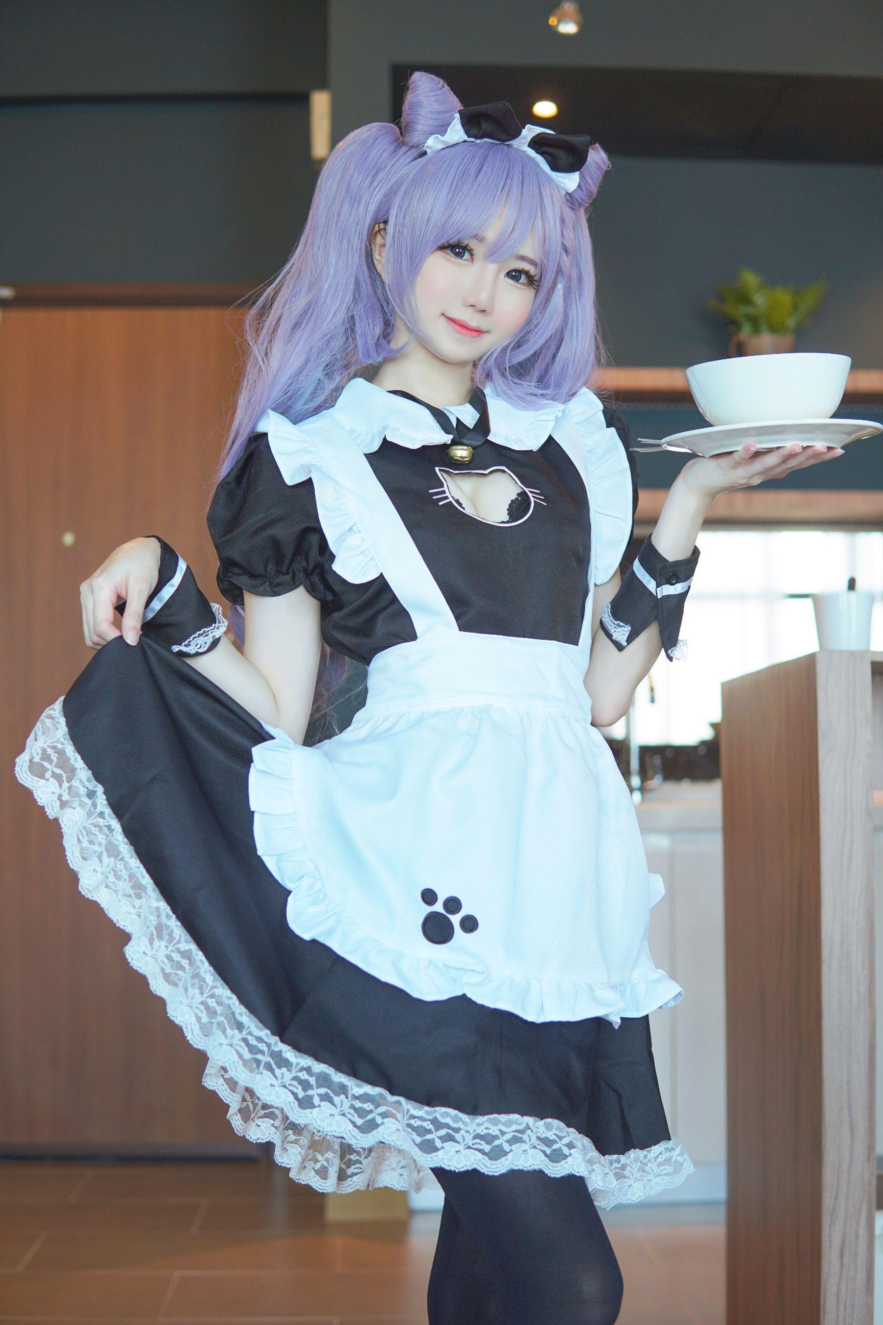 [网红COSER写真] Sally Dorasnow – Keqing Maid 套图(27)