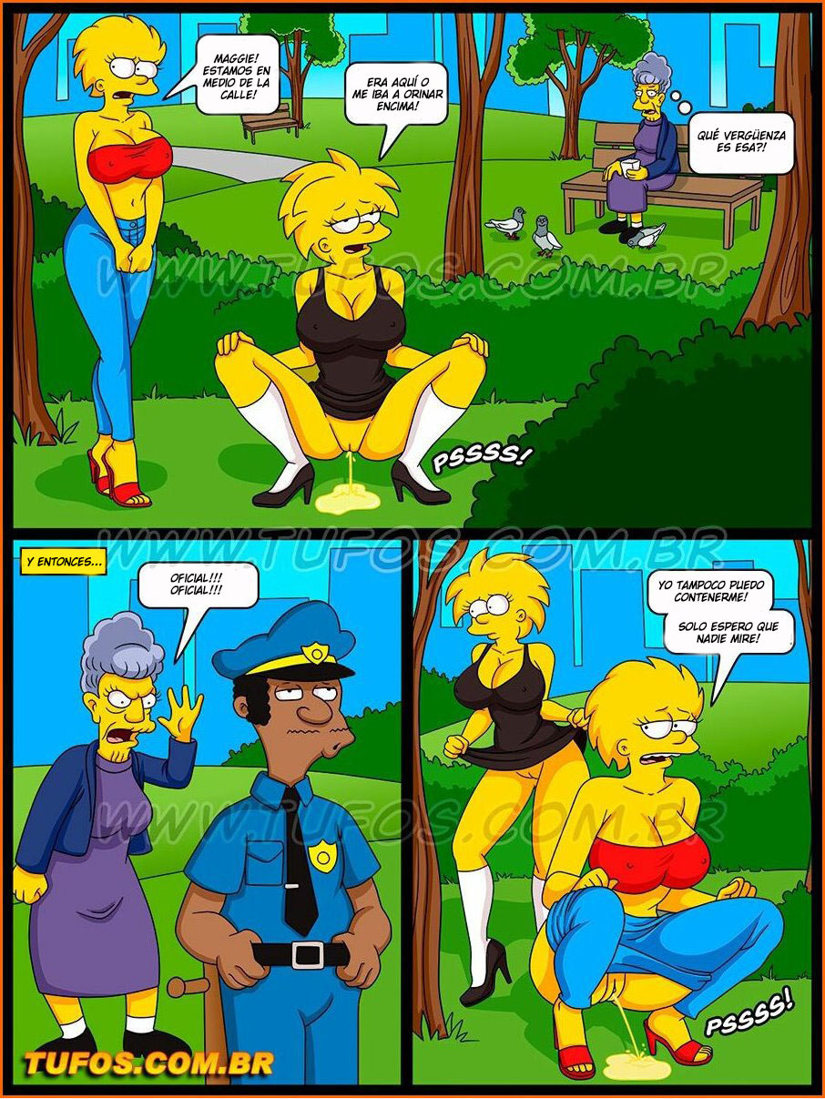 Ataque Obceno a la Modestad (spanish) Los Simpsons [Ver-Comics-Porno.com]