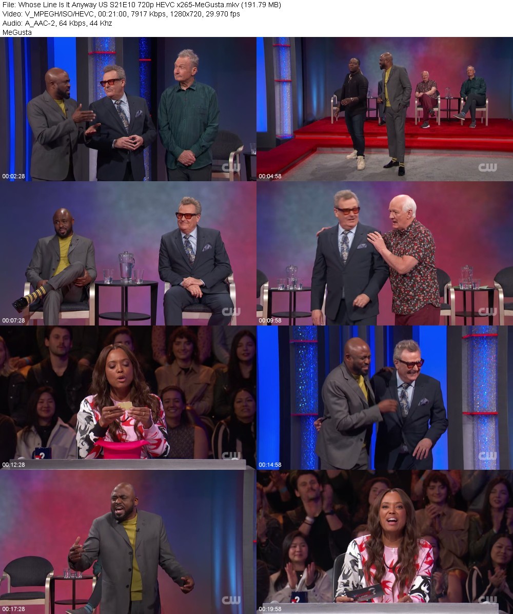 Whose Line Is It Anyway US S21E10 720p HEVC x265-MeGusta