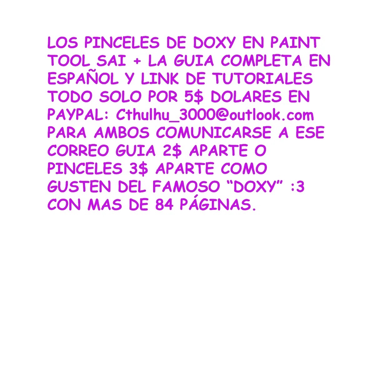 Guia de Doxy en español y Pinceles digitales - 3