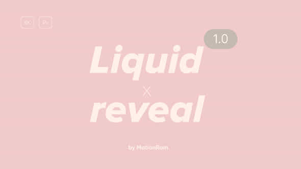 Liquid Logo Reveal - VideoHive 34485637