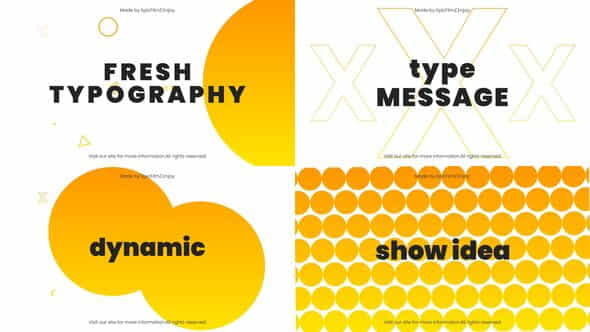 Fresh Typography - VideoHive 34772551