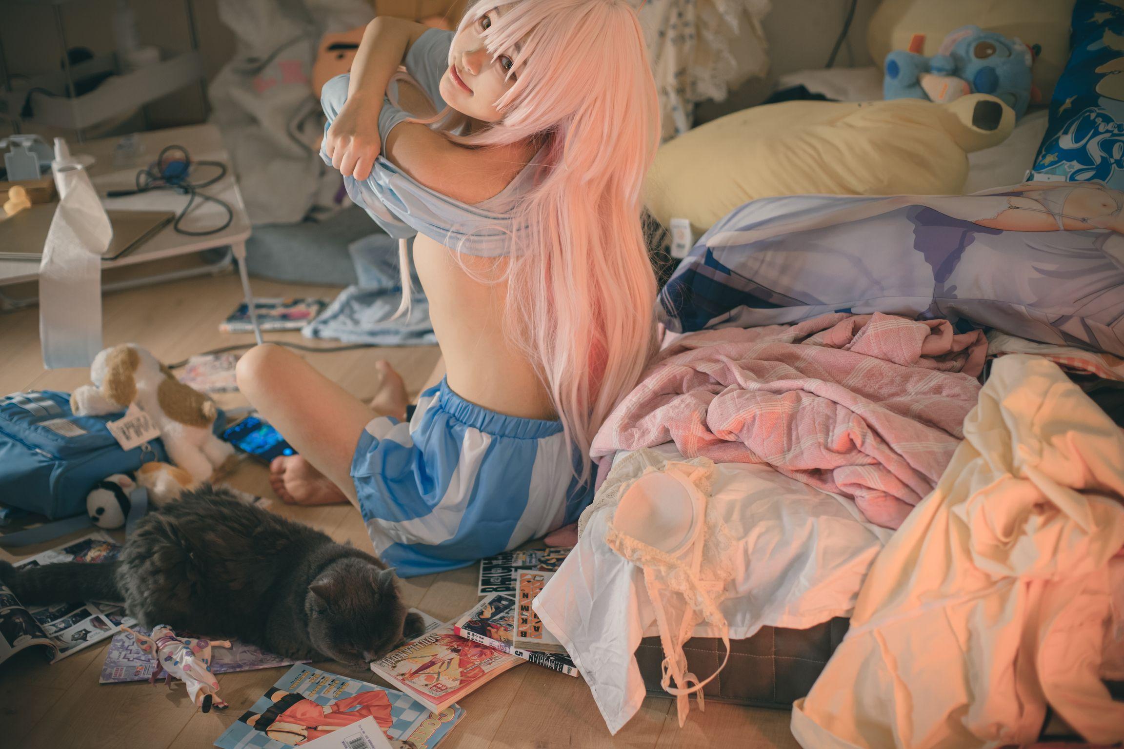 Coser@神沢永莉: 别当欧尼酱 (55 photos )(2)