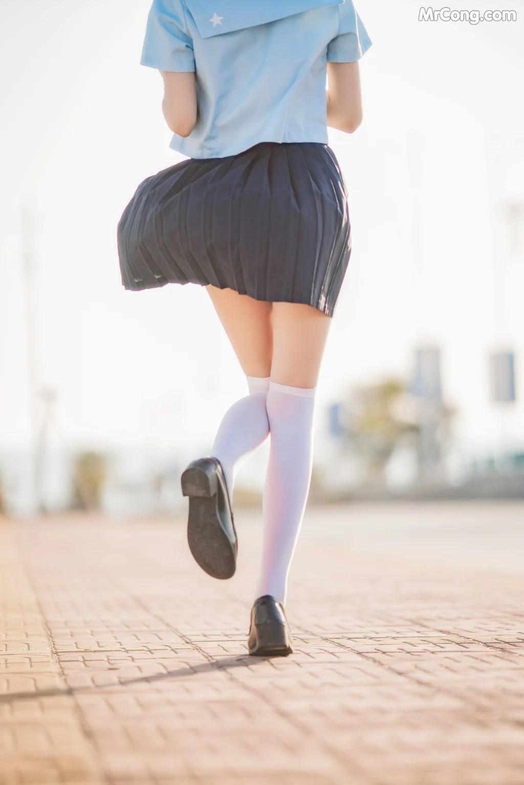 Coser@桜桃喵 Vol.125: 蔚蓝 (33 photos)(19)