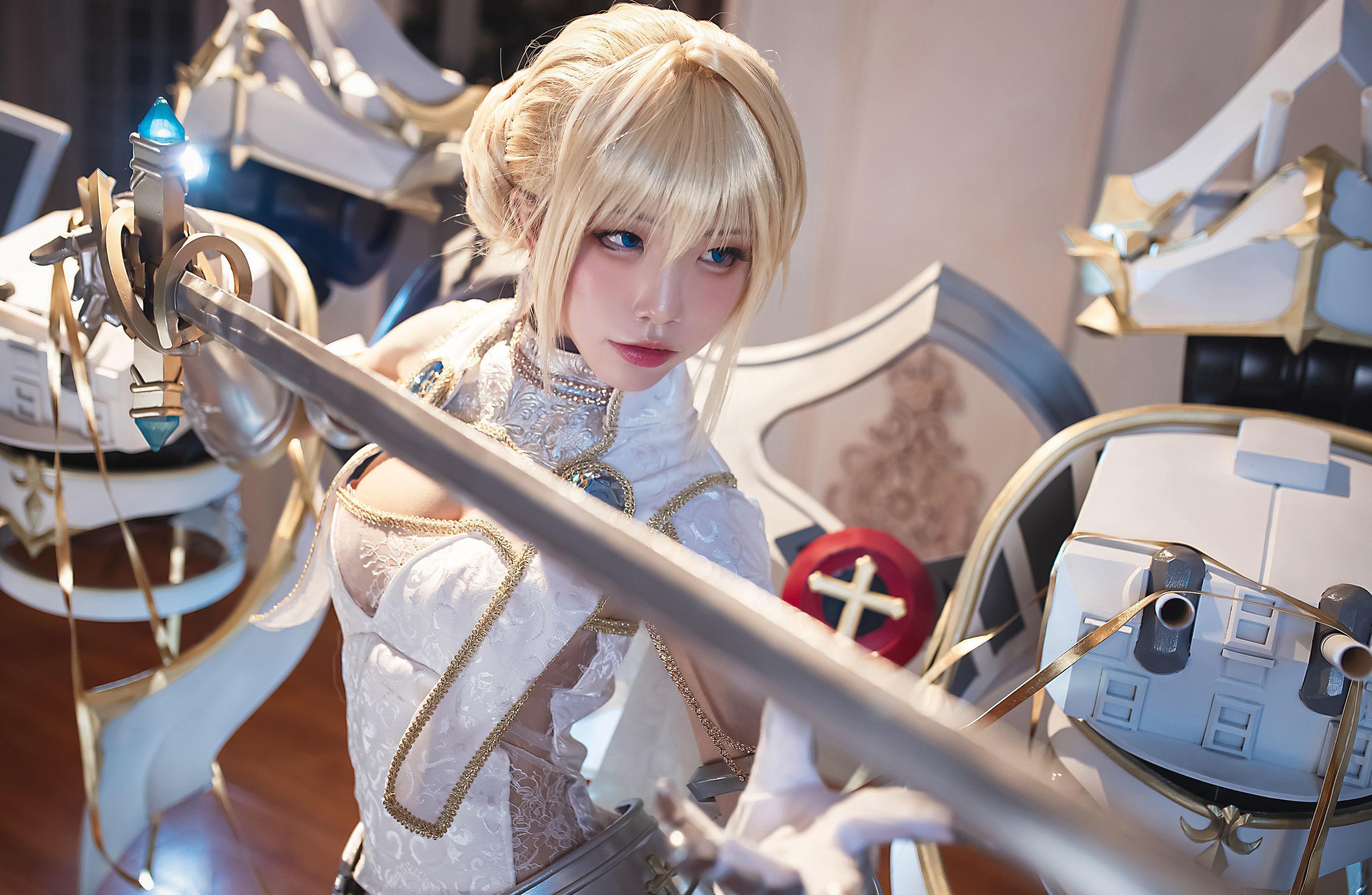 [网红COSER] 水淼aqua – 圣女贞德 写真集(13)