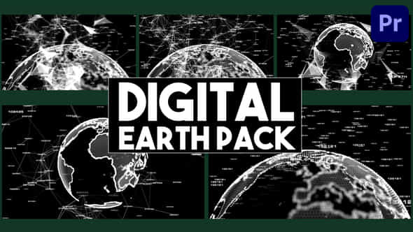 Digital Earth Pack - VideoHive 44502562