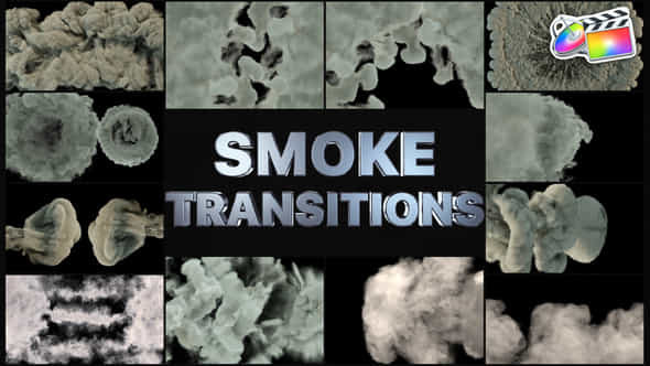 Real Smoke Transitions - VideoHive 31264778