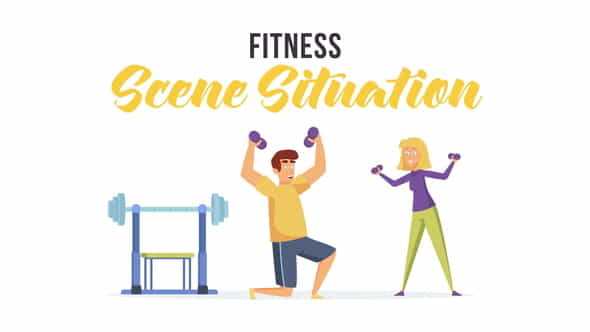 Fitness - Scene Situation - VideoHive 28479771