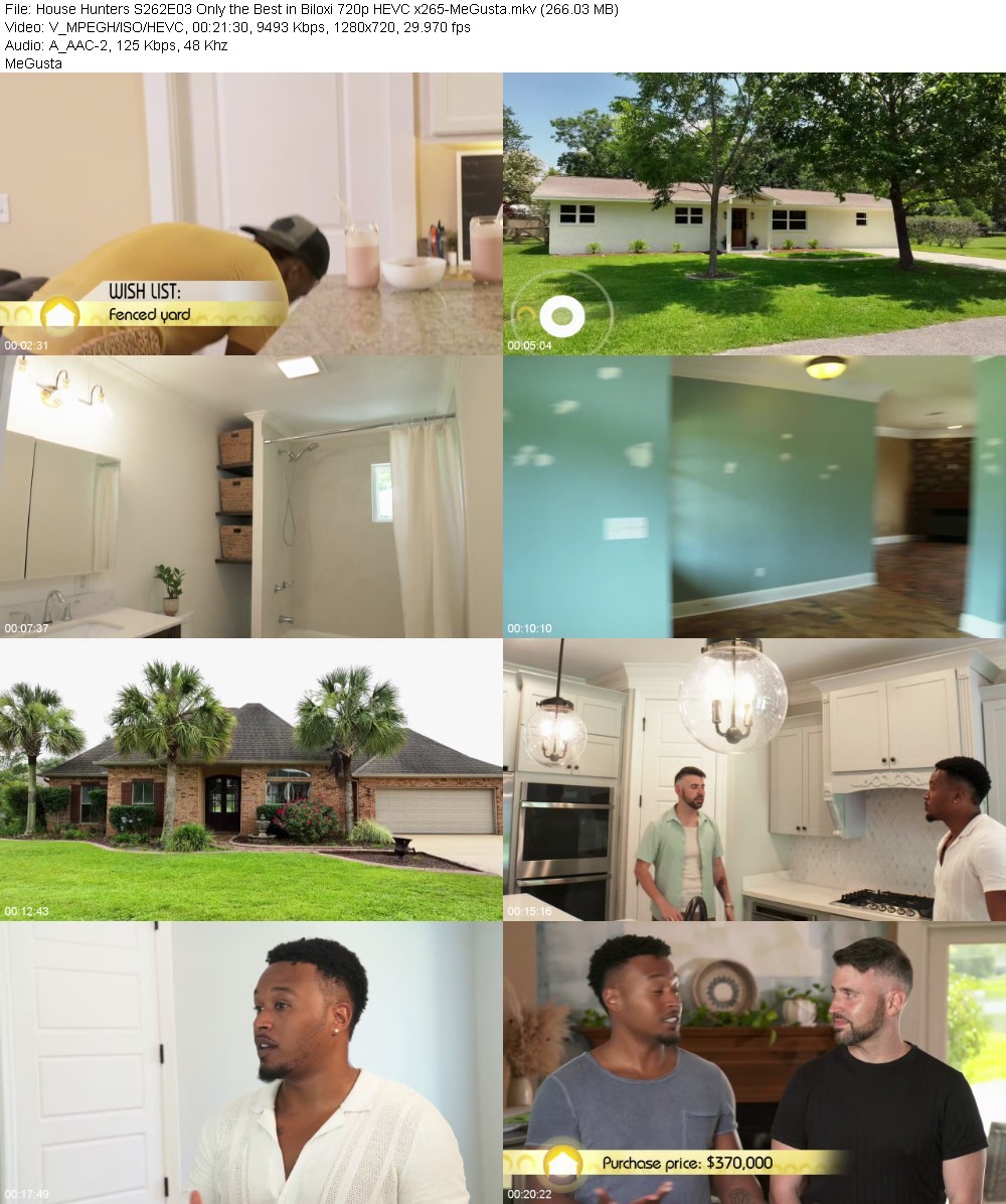 House Hunters S262E03 Only the Best in Biloxi 720p HEVC x265-MeGusta