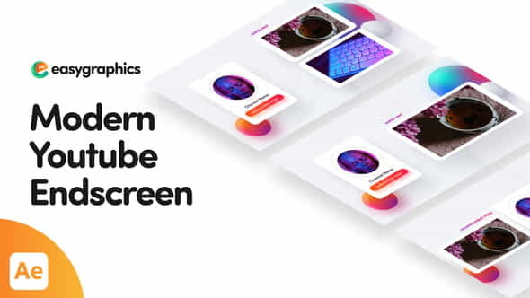 Modern Youtube Endscreens Pack - VideoHive 33212520