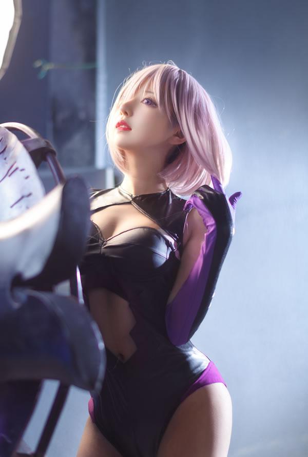 高颜值coser Shika小鹿鹿-玛修(16)