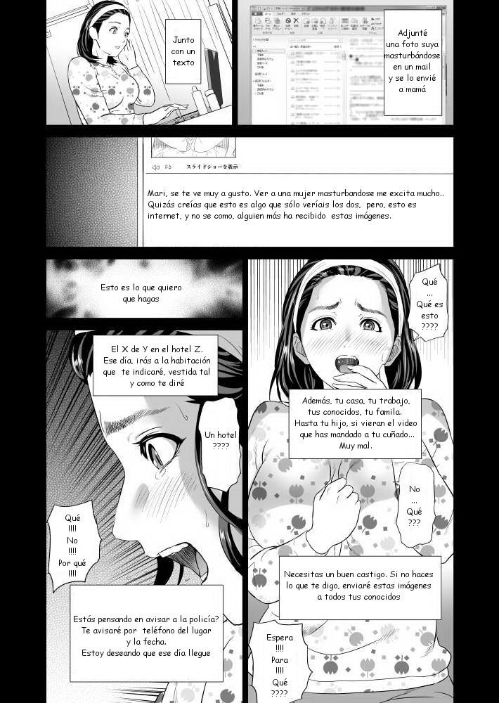 [Hyji] Kinjo Yuuwaku Mama Hen Joshou + Zenpen  La tentación en casa (Mamá. Prólogo) [Spanish] [joselillo]